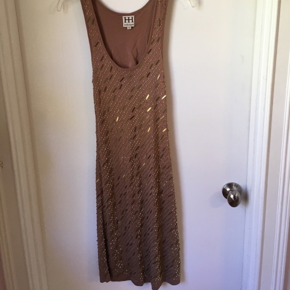 Haute Hippie Sleeveless Beaded Modal Dress - Picture 4 of 8